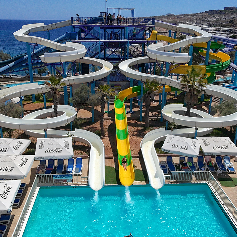 Family Slides at Splash and Fun