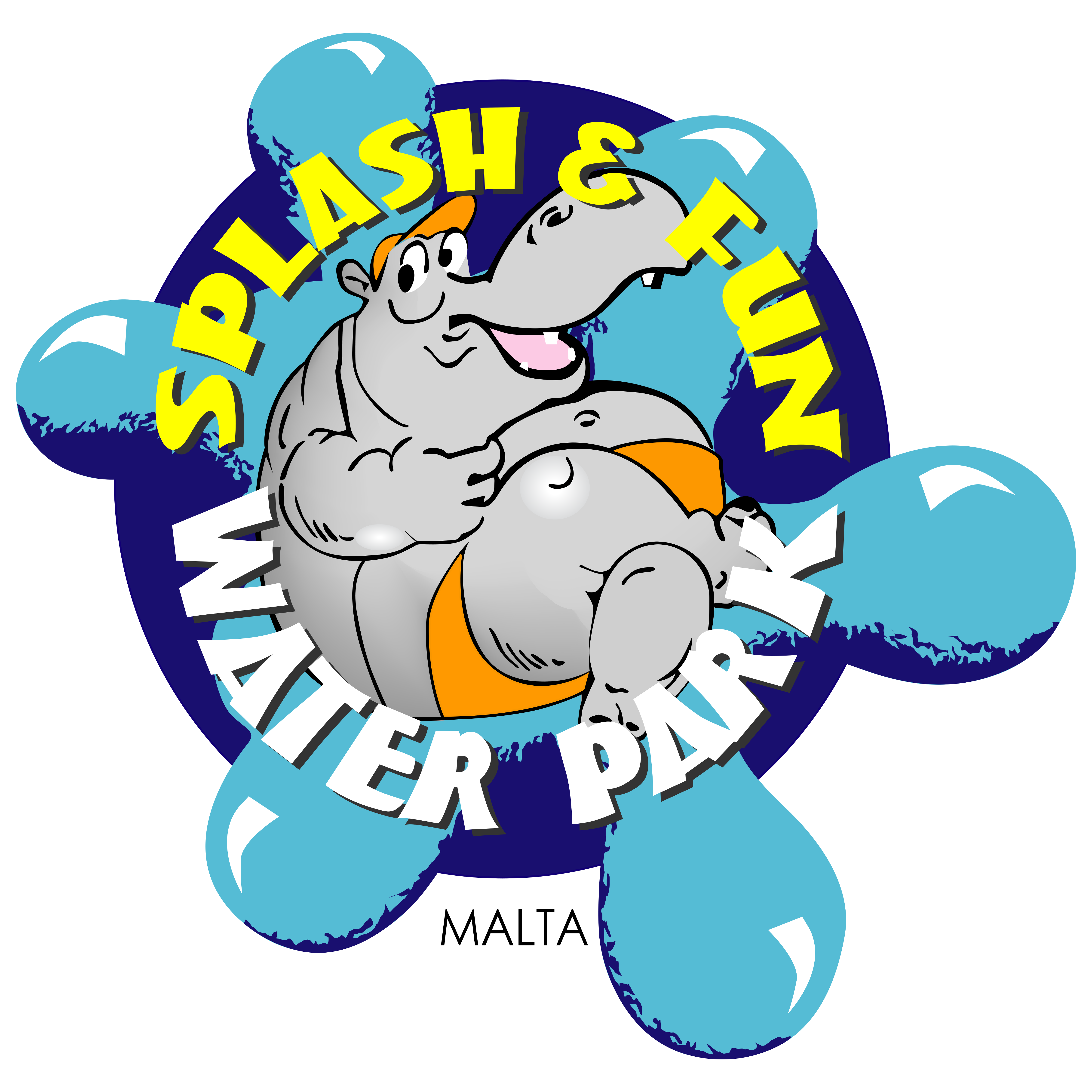 Splash and Fun Water Park Logo